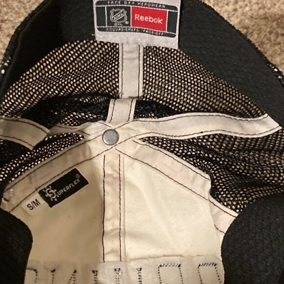 Boston Bruins Old School Reebok Superflex Faceoff Edition Baseball Cap Size S/M - Picture 7 of 13